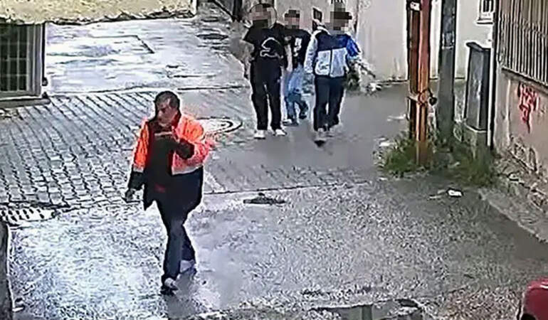 Birlik olup evsiz adama saldırdılar: Bir çocuğa ev hapsi verildi