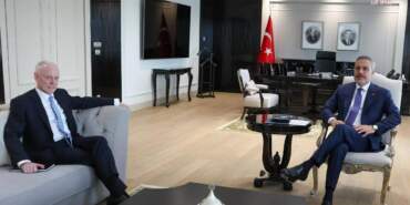 Fidan, Morrison’ı Ankara’da kabul etti