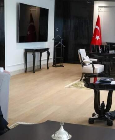 Fidan, Morrison’ı Ankara’da kabul etti