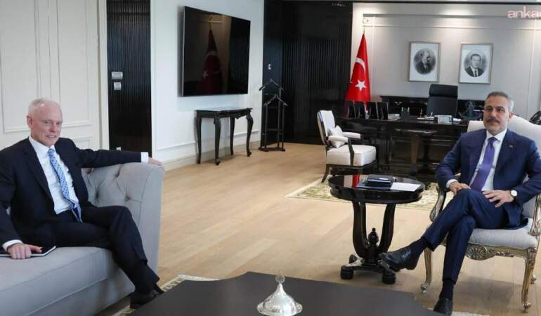Fidan, Morrison’ı Ankara’da kabul etti