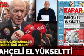Bahçeli el yükseltti: ‘Öcalan çözüm süreci koordinatörü olsun’