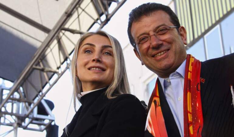 Almanya’da Ekrem ve Dilek İmamoğlu’na “Özgürlük Savaşçısı” ödülü