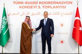 Fidan, Suudi Arabistan Dışişleri Bakanı Bin Ferhan ile görüştü