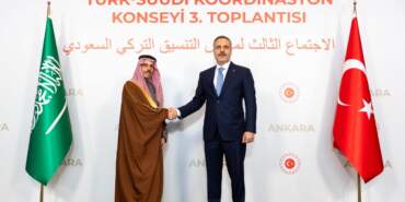 Fidan, Suudi Arabistan Dışişleri Bakanı Bin Ferhan ile görüştü