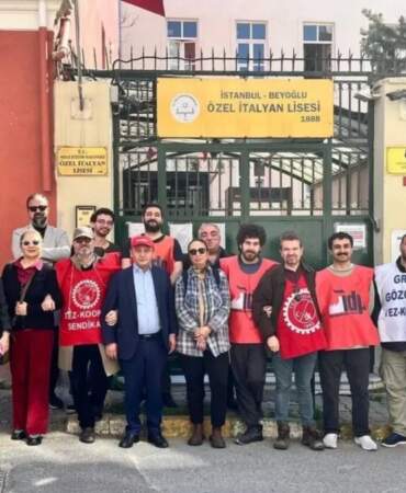 Özel İtalyan Lisesi’ndeki grevde mahkemeden öğretmenler lehine karar