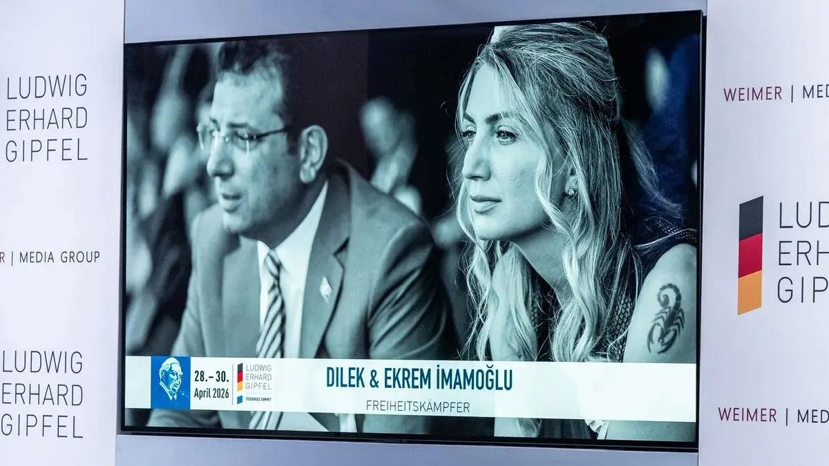 İmamoğlu çiftine ‘Özgürlük Savaşçısı’ ödülü