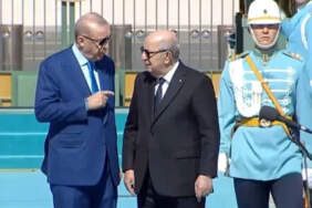 Cumhurbaşkanı Erdoğan, Cezayir Lideri Tebbun’u kabul etti