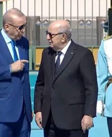 Cumhurbaşkanı Erdoğan, Cezayir Lideri Tebbun’u kabul etti