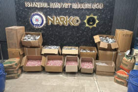 İstanbul’da dev operasyon: 1 milyon uyuşturucu hap ele geçirildi