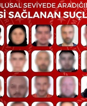 Yurt dışına kaçan 48 suçlu Türkiye’ye getirildi
