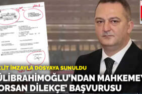 Gülibrahimoğlu’ndan mahkemeye “korsan dilekçe” başvurusu: Taklit imzayla dosyaya sunuldu
