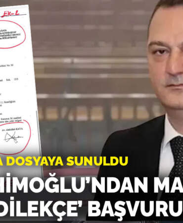 Gülibrahimoğlu’ndan mahkemeye “korsan dilekçe” başvurusu: Taklit imzayla dosyaya sunuldu