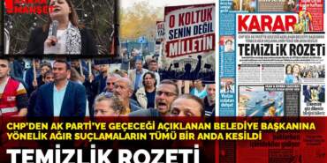 CHP’den AK Parti’ye geçeceği açıklanan belediye başkanına yönelik ağır suçlamaların tümü bir anda kesildi: Temizlik rozeti