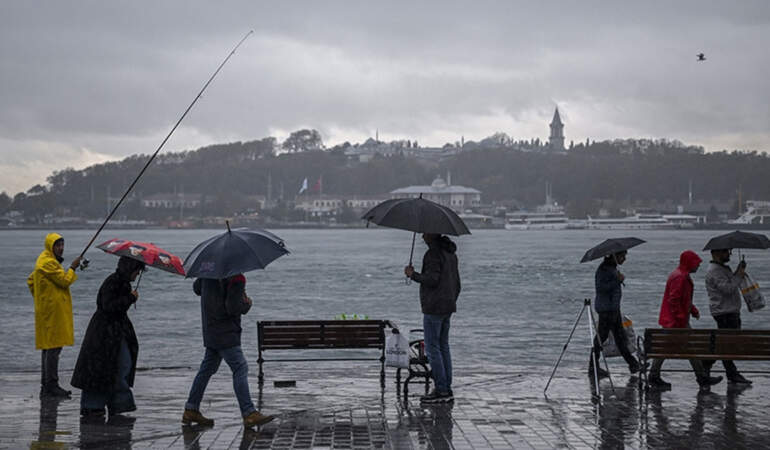 Meteoroloji alarm verdi: İstanbul dahil çok sayıda ilde sağanak bekleniyor