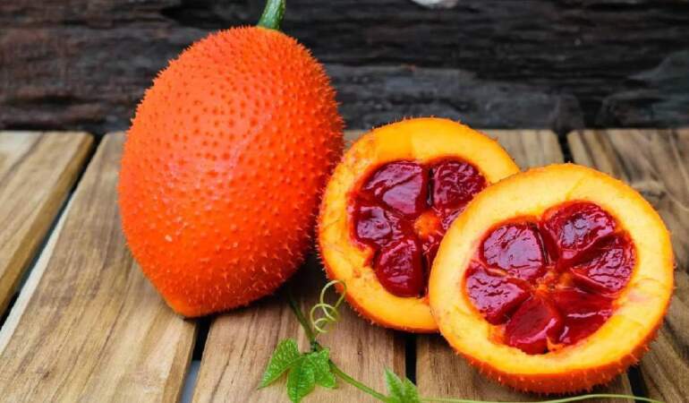 Doğanın kırmızı mucizesi: Gac meyvesi ile tanışın! Antioksidan deposu bu meyve şifa dağıtıyor