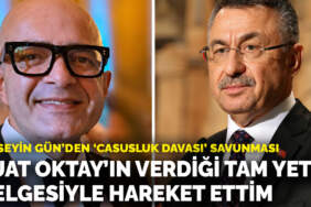 Hüseyin Gün’den “casusluk davası” savunması: Fuat Oktay’ın verdiği tam yetki belgesiyle hareket ettim
