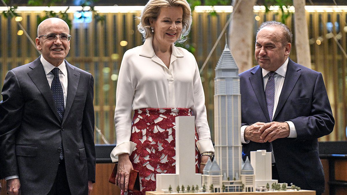 Belçika Kraliçesi Mathilde, İstanbul Finans Merkezi Yerleşkesi’ni ziyaret etti