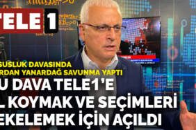 Casusluk davasında Merdan Yanardağ savunma yaptı: Bu dava TELE1’e el koymak ve seçimleri lekelemek için açıldı