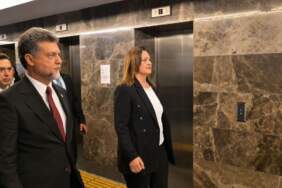 Burcu Köksal AK Parti Genel Merkezi’nde: İşte ilk görüntüler