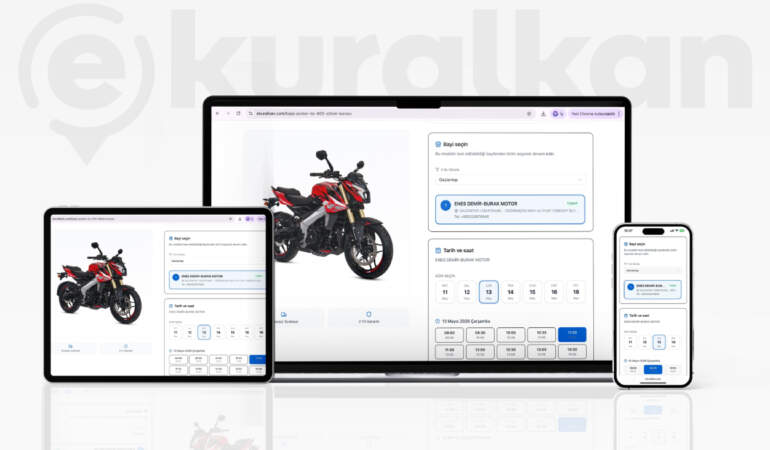 Motosikletlerde test sürüşü randevuları dijitale taşındı