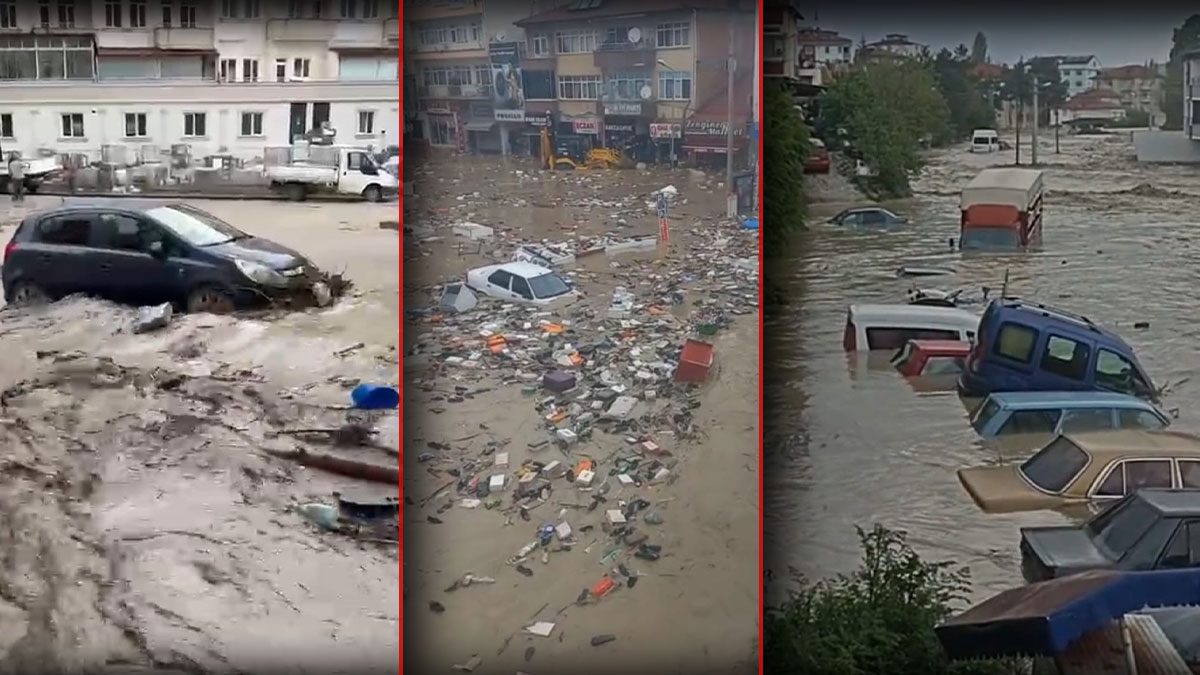 1988’deki afet tekerrür etti: Samsun’da sel felaketi