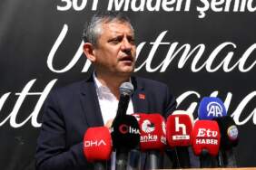 Özgür Özel Soma’da 301 madencinin anmasında konuştu: AK Parti’nin kara düzenini ilk Somalılar tanıdı