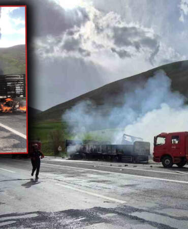 Bitlis’te feci kaza! Kafa kafaya çarpışan tır şoförleri öldü