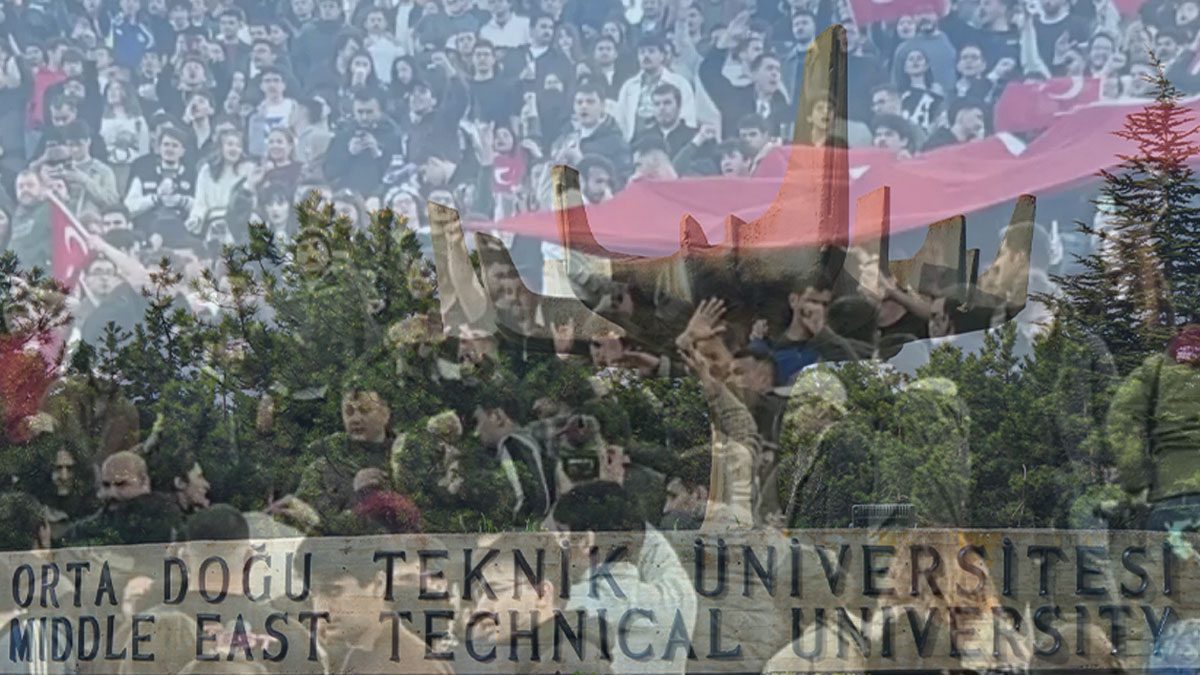 Öğrenci temsilcileri Rektörlükle görüştü: ODTÜ’de bayrağa saldırı iddiasına yalanlama