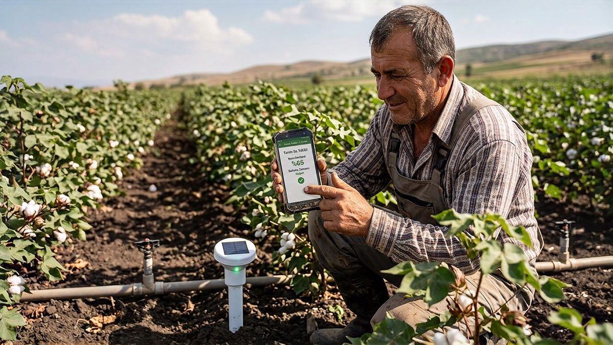 Akıllı tarım nedir, nasıl yapılır? Tasarruflu sulama nasıl olur? Tarımda su israfı nasıl önlenir? Çiftçinin enerji maliyetini düşürüyor