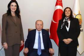 Özlem Çerçioğlu, Erdoğan’ı ziyaret etti
