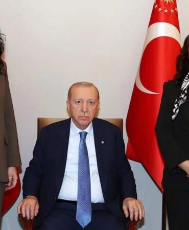 Özlem Çerçioğlu, Erdoğan’ı ziyaret etti