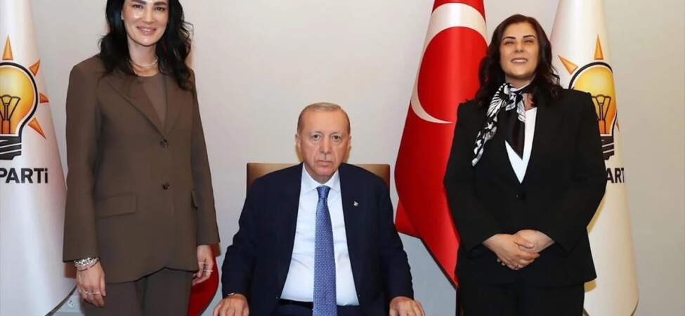 Özlem Çerçioğlu, Erdoğan’ı ziyaret etti