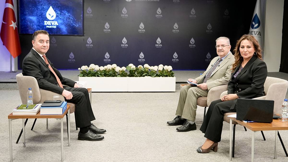 Son dakika! DEVA Partisi lideri Babacan ANKARAGÜNDEM TV’de: Bu ülkeyi CHP’ye teslim etmek istemiyoruz