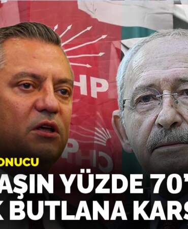 Çarpıcı anket sonucu: Vatandaşın yüzde 70’i mutlak butlana karşı