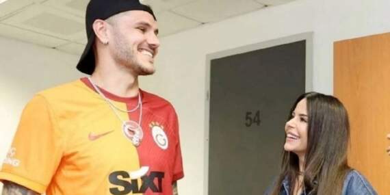 Simge Sağın ve sevgilisi Icardi sorusuna gerildi! Adını duyunca hızla uzaklaştı