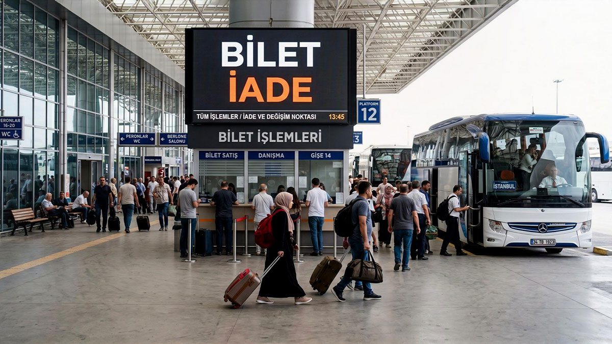 Otobüs bileti iptal süresi ne kadar, şartları neler? Açık bilet ne zamana kadar geçerli? Şehirler arası yolculuklarda zorunlu iade dönemi