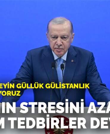 Erdoğan’dan iş dünyasına mesaj: Piyasanın yaşadığı stresi asgariye indirmek için her türlü tedbir alınıyor