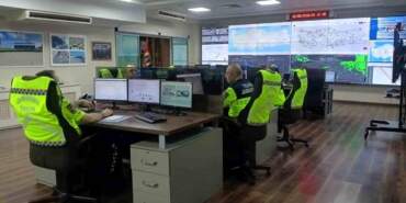 Ankara’da Bayramda Helikopterli Trafik Denetimi