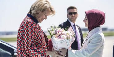 Belçika Kraliçesi Mathilde İstanbul’da