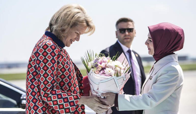 Belçika Kraliçesi Mathilde İstanbul’da