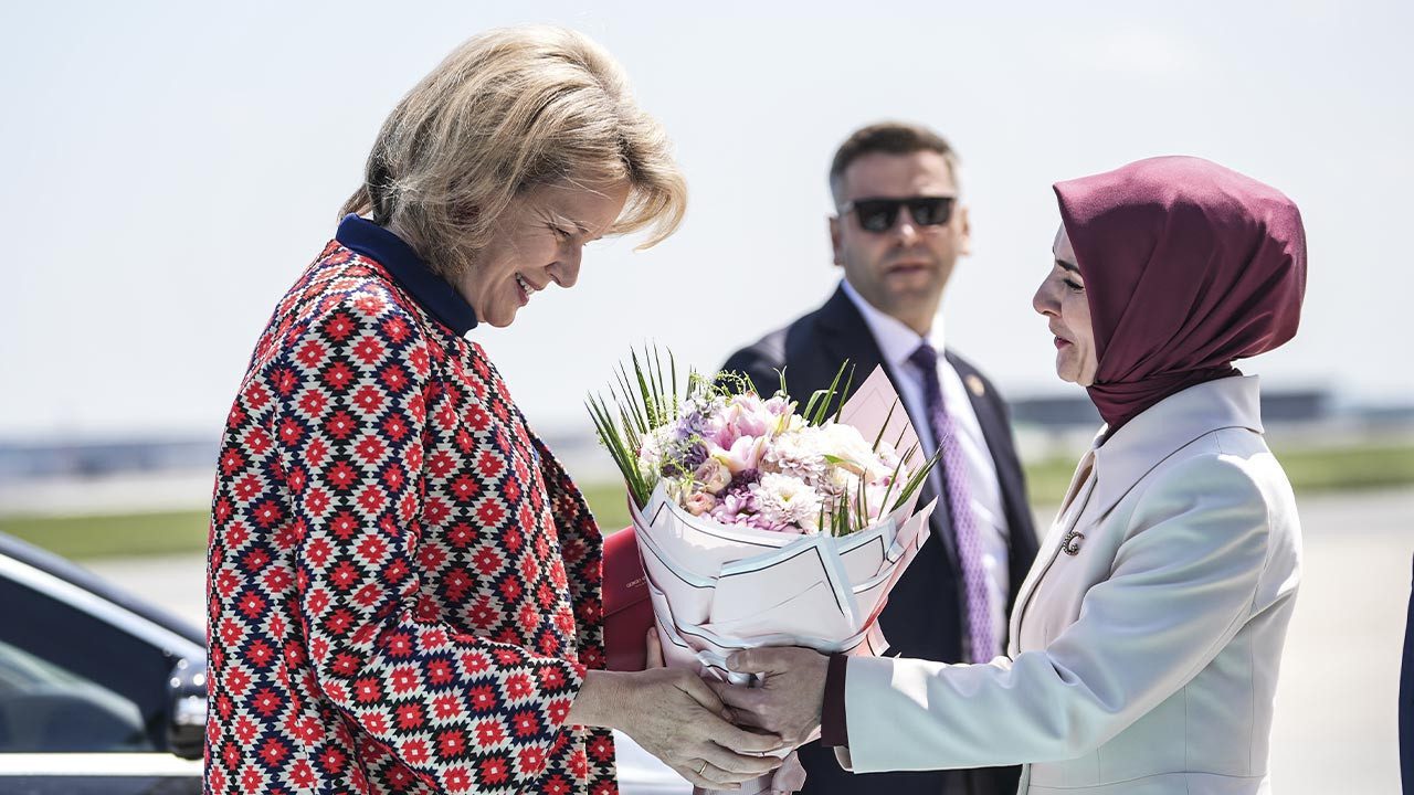 Belçika Kraliçesi Mathilde İstanbul’da