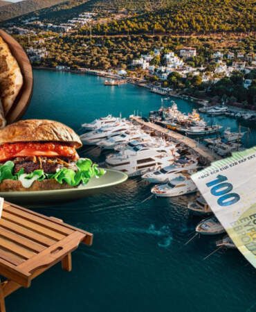 Bodrum’da Lüks Sezon Başladı! Euro Bazlı Menü Tartışma Yarattı