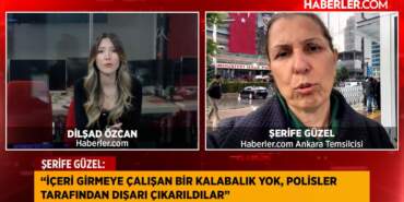 Ankara’da gözler CHP binasında! Haberler.com Ankara Temsilcisi Şerife Güzel Aktardı