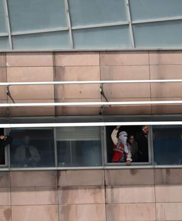 Polis CHP Genel Merkezi’ne Girdi