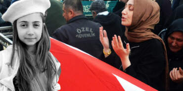 Gözyaşları Sel Oldu, Almina’ya Veda… ‘Cennet Kuşum Güle Güle’