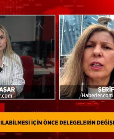 Haberler.com Ankara Temsilcisi Şerife Güzel CHP Genel Merkezi’ndeki son durumu aktardı