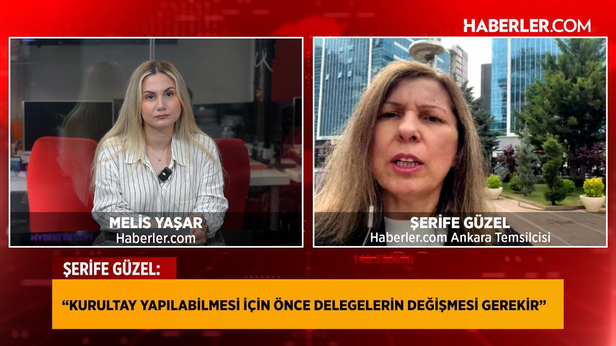 Haberler.com Ankara Temsilcisi Şerife Güzel CHP Genel Merkezi’ndeki son durumu aktardı