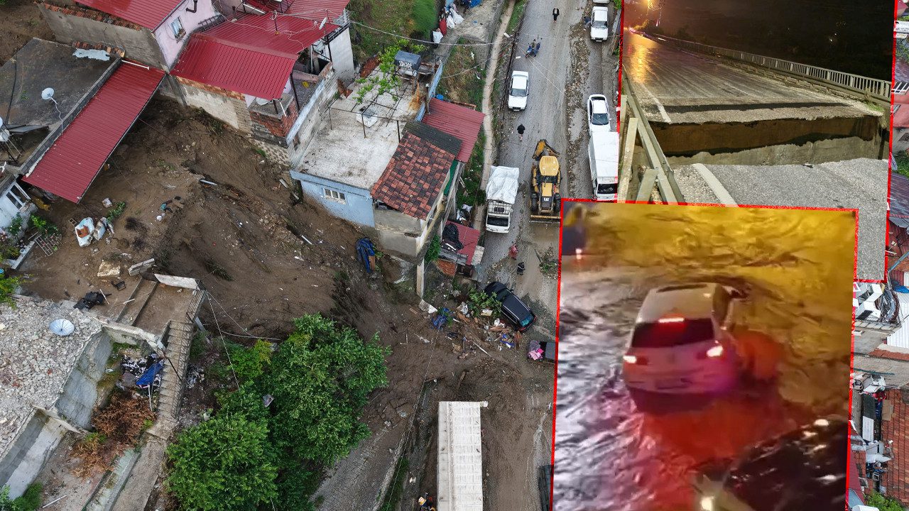 Hatay’da Gece Boyu Kabus! Asi Nehri Taştı, Yollar Kapandı, Ev ve Köprü Çöktü, Acı Haber Geldi