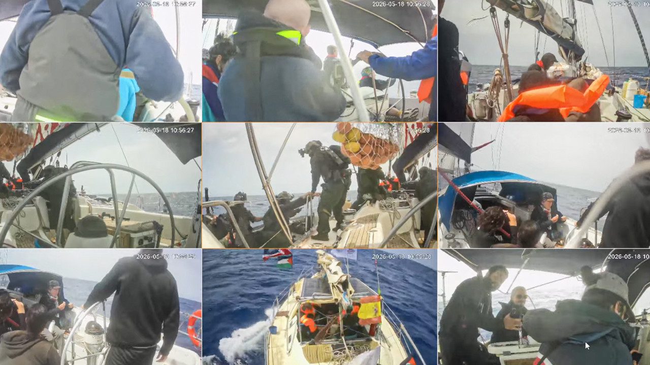 Akdeniz’de İsrail Baskını! Küresel Sumud Filosu’na Uluslararası Sularda Saldırı Başladı
