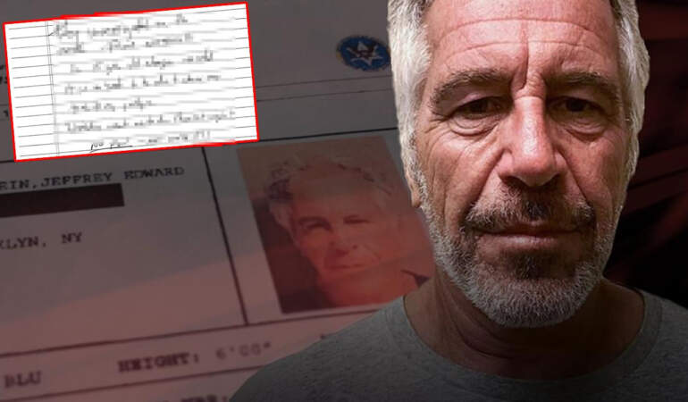 Jeffrey Epstein’in İntihar Notunda Kan Donduran Sözler! İlk Kez Ortaya Çıktı